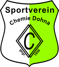 Logo of Sportverein Chemie Dohna, founded 1956.
