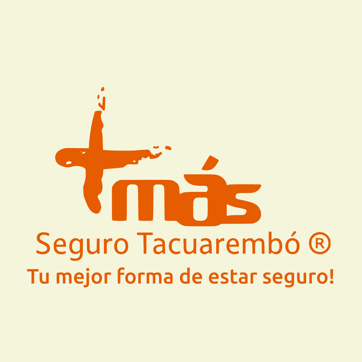 Logo de Seguro Tacuarembó con eslogan en español.